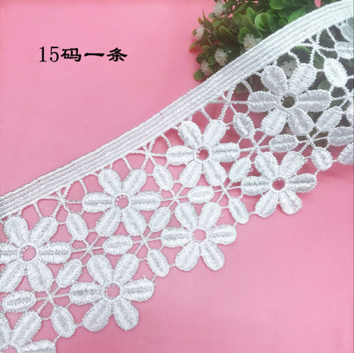 hot sale water soluble lace clothing home textile scarf accessories width 8.5cm spot supply