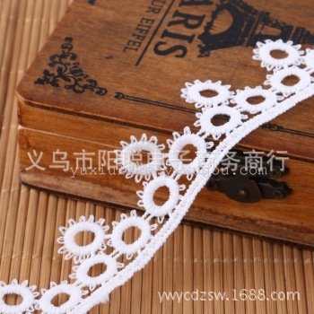 New Lace Milk Silk Water Soluble Bar Code Eyelash Lace Factory Direct Sales