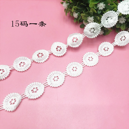 New Lace Water Soluble Lace Exquisite DIY Handmade Clothing Accessories Korean Milk Silk Lace in Stock Wholesale 