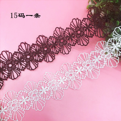 new black necklace lace hollow lace lace craft ornament diy necklace lace wholesale