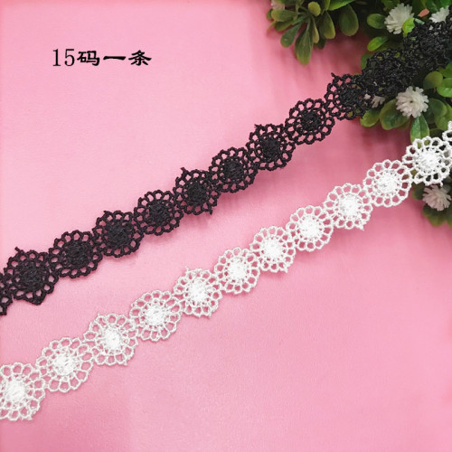 water soluble lace diy necklace for clothing wedding decoration lace sofa material available in stock
