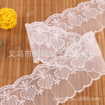 Factory Direct Sales Mesh Embroidered Lace Clothing Accessories DIY Lace Fabric Lace