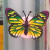 Luminous butterflies can be pasted small night lamp LED small night lamp wholesale