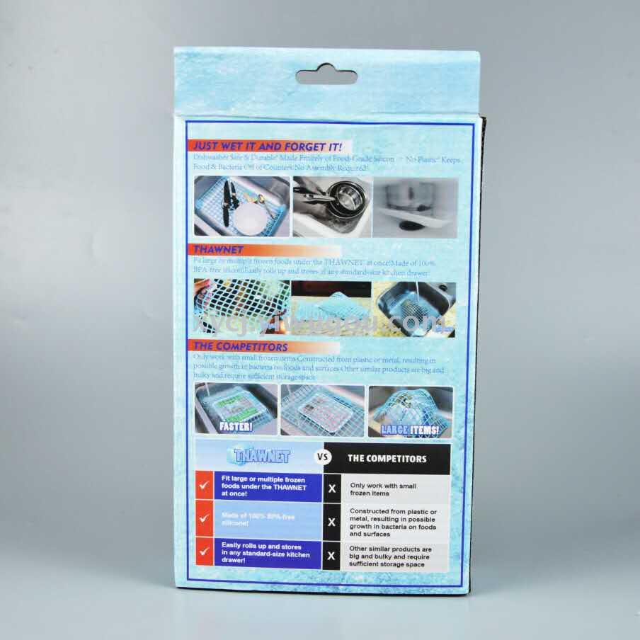 THAWNET Defrosting Net Quick Defrosting Assistant, meat and vegetable defrosting kitchen small tool factory direct sales pic 8