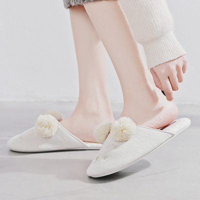 Autumn/winter 2018 cotton flax has warm wool wool lamb home with rubber soft bottom cute little fresh floor cotton tow
