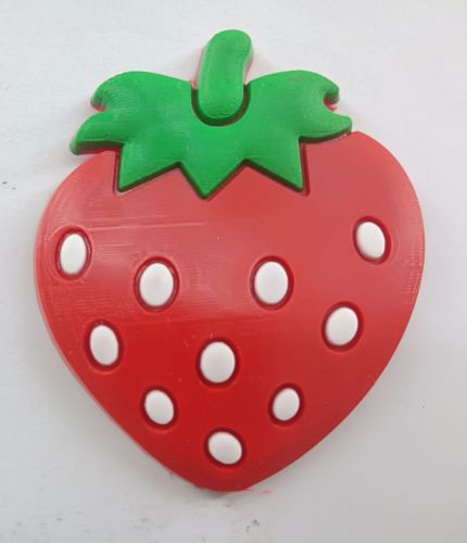 Fruit Fridge Magnet Factory Direct Sales 3 Dstereo Graphic Customization
