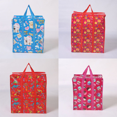 Cartoon pattern non-woven bag Super thick Factory direct woven bag gift bag