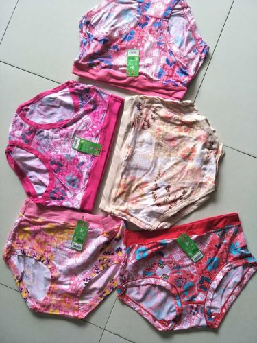 cross-border foreign trade women‘s underwear printing multicolor cotton thong spot women‘s underwear wholesale