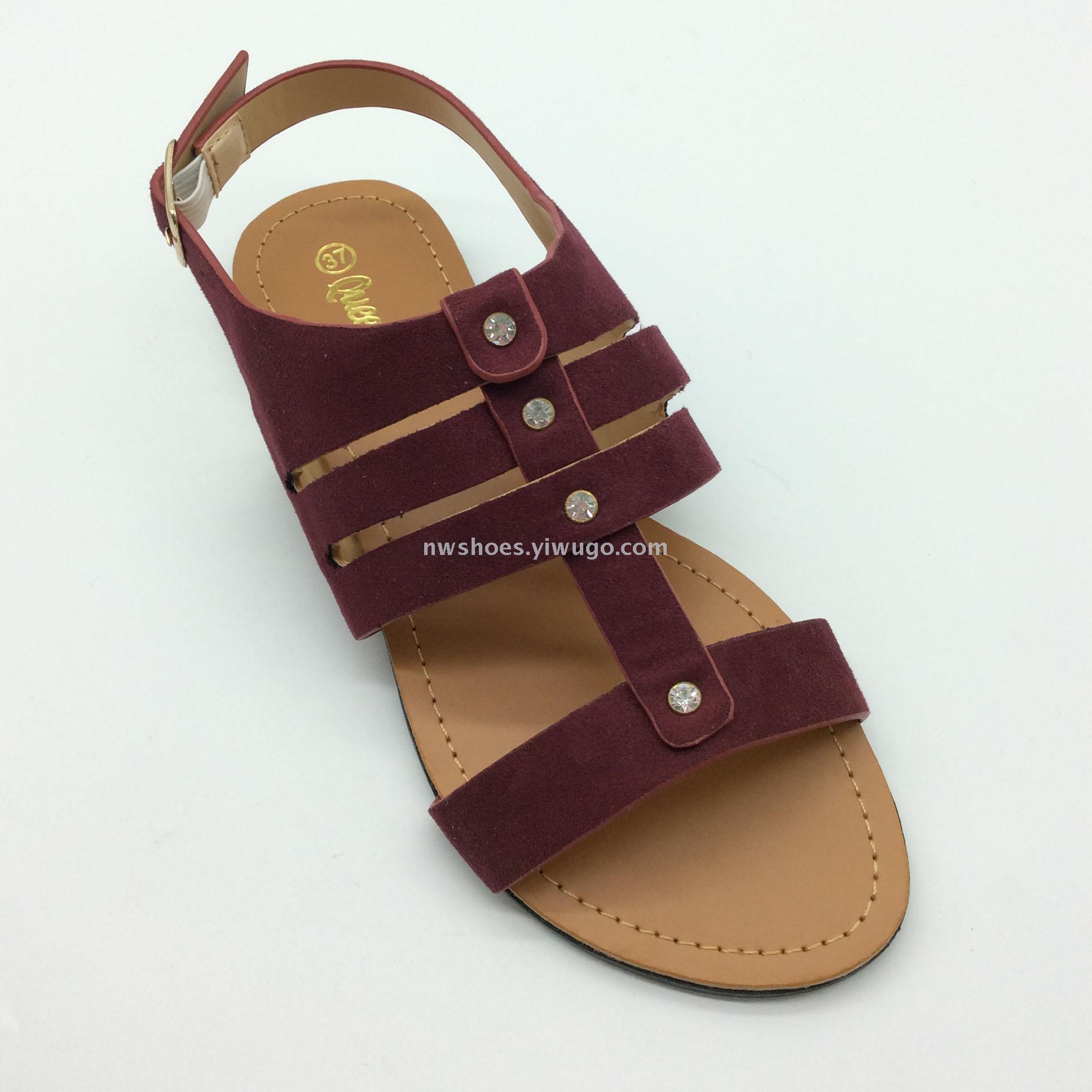 simple flat sandals