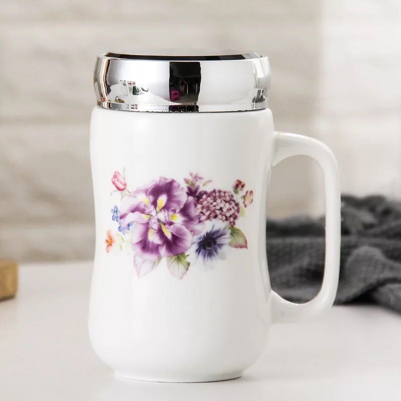 镜面陶瓷杯马克杯水杯