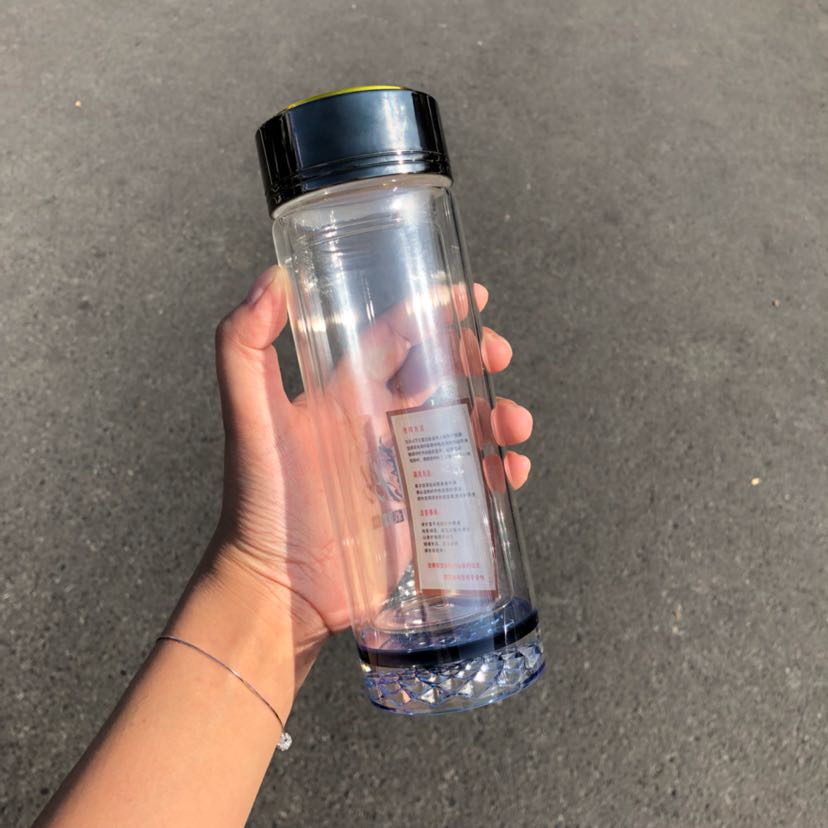 好质量玻璃杯双层加厚防烫手水杯