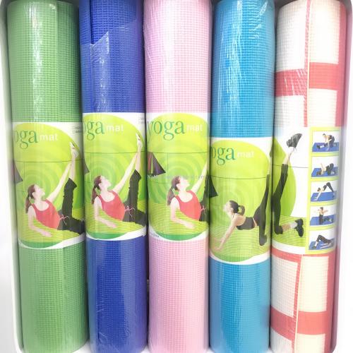 Yamei PVC Yoga Mat Odorless Gymnastic Mat Thick Soft Soled Yoga Mat Non-Slip Mat