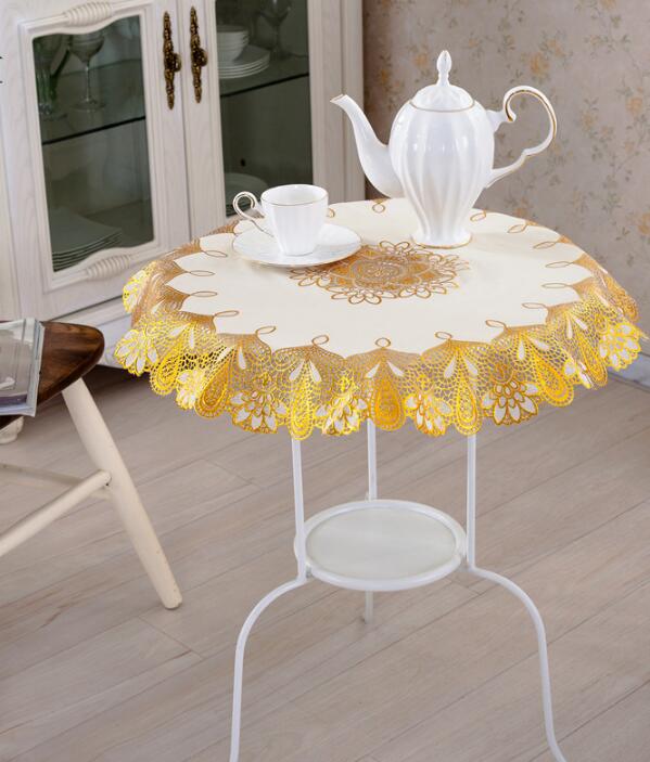 Supply 70cm Round Tea Table Mat For Small