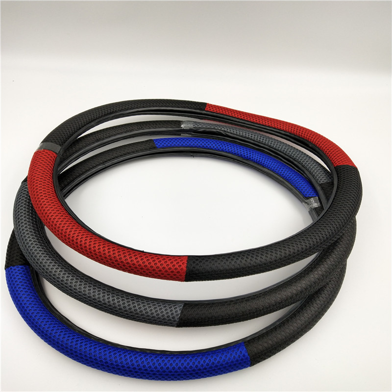 热销外贸出口轿车通用汽车方向盘套通用PU把套批发M号