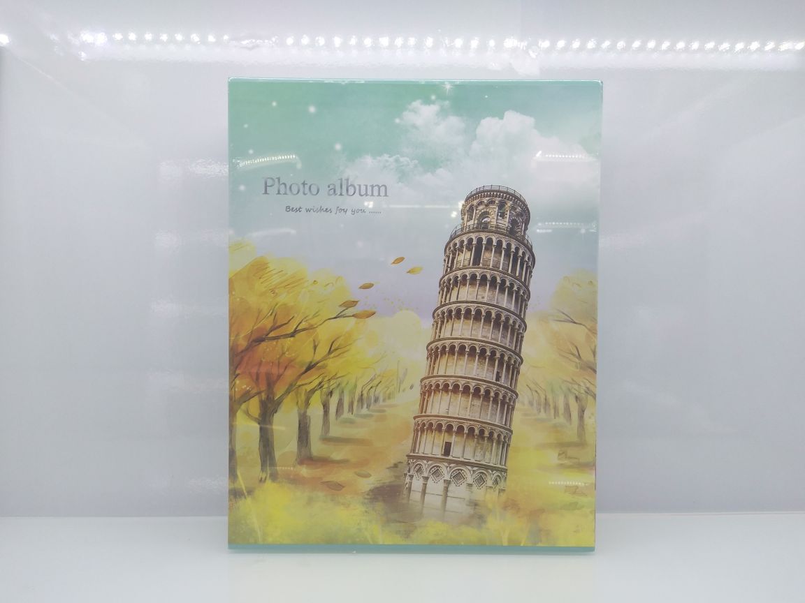 7寸欧式建筑风景相册影集