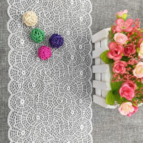 Factory Direct Sales Elastic Lace Hollow Lace Clothing Scarf Accessories