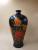 Jingdezhen glazed vase ceramic craft home furnishing jingdezhen hand-painted vase ceramic vase