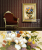 DF5046 hotel lobby star-class hotel painting original decorative painting classic flower oil painting