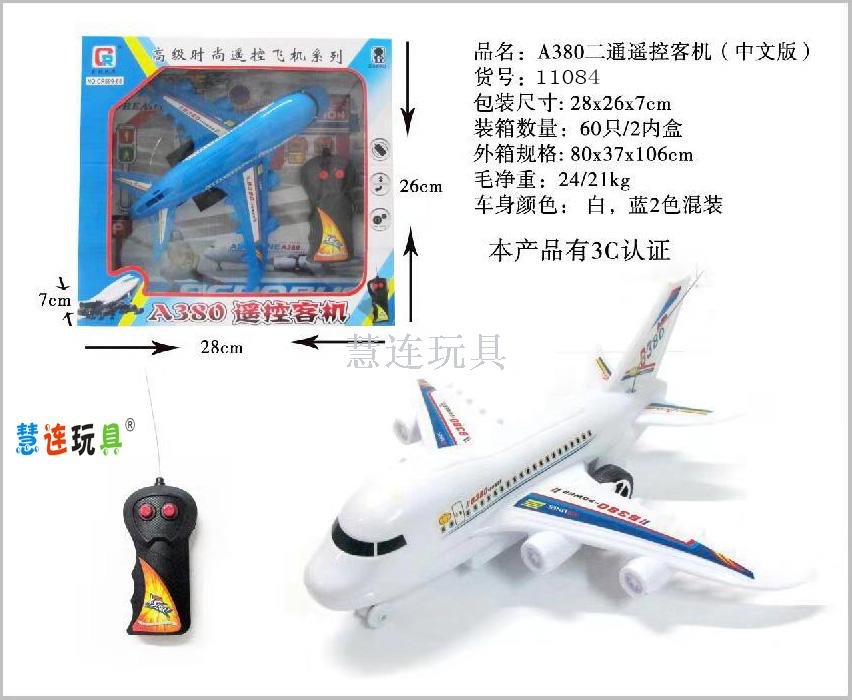 remote control passenger plane
