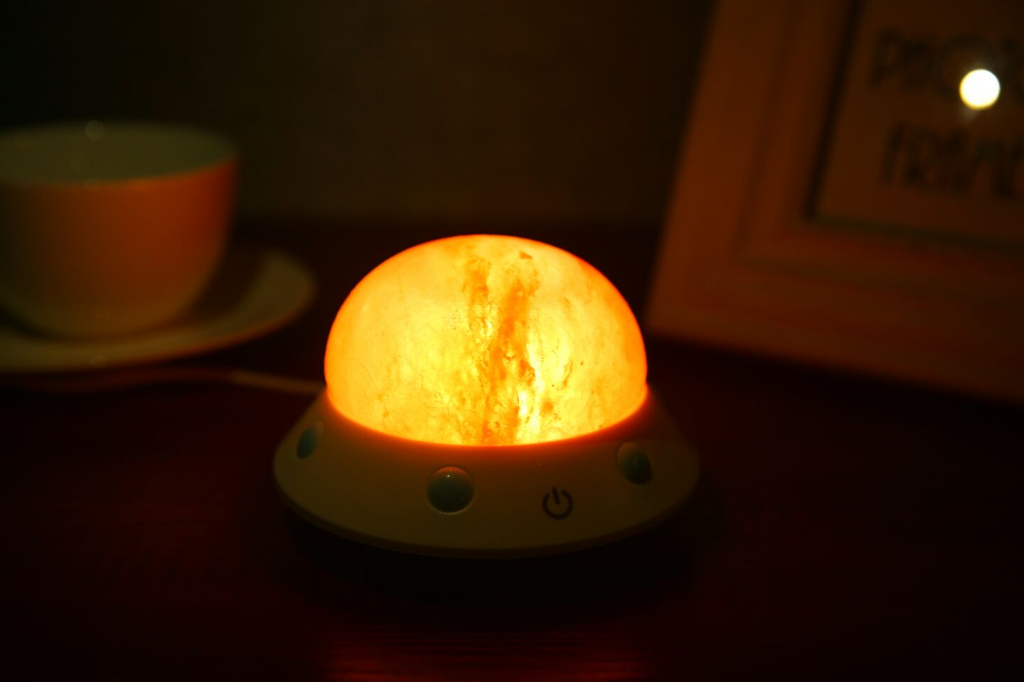 salt lamp negative ion led lamp