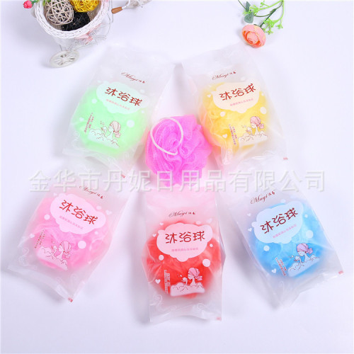 Factory Direct Sale Hot Sale High Quality Frosted Sealed Bag Bath Flower High-End Packaging Bath Ball Supermarket Hot Sale Products