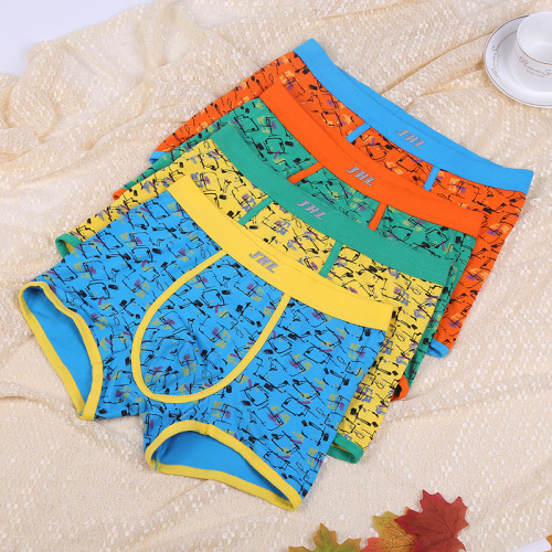 Factory Direct Sales Taobao New Fashion Men‘s Underwear Cotton 3D Sexy Panties U Convex Breathable Men‘s Shorts Wholesale
