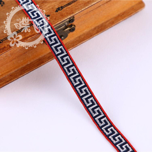 special Ethnic Ribbon Korean Ribbon Bright Silk Great Wall Edge Clothing Accessories Lace Hat Belt Pants Edge Lace Spot 