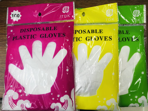 disposable pe gloves