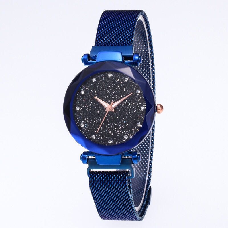 Hot style fashion star set with diamond magnetic band magnetic band lady watch magnet buckle watch