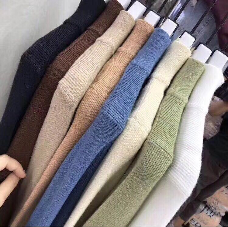 2018新款中领加厚光板针织打底衫