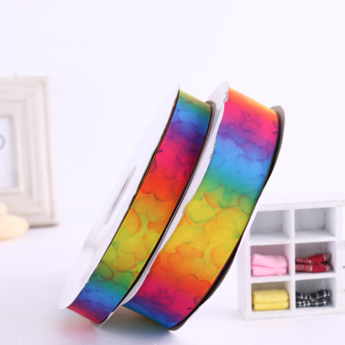 pattern decoration colorful color matching fashion jacquard ribbon fashion boutique ribbon specifications and styles