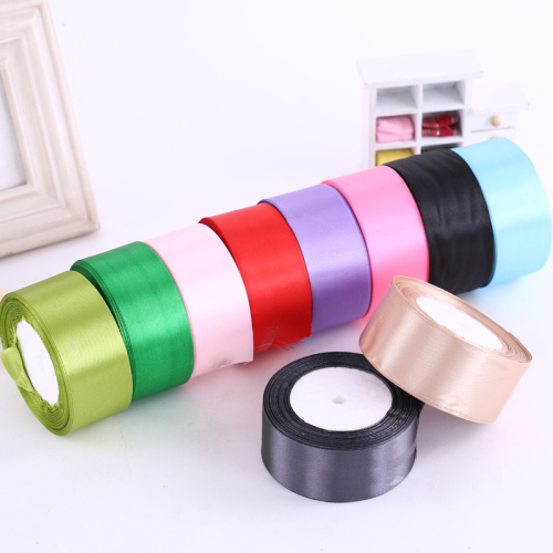 Single Pure Color T-shirt Multi-Purpose Clothing Ribbon DIY Hair Accessories Packaging Material Ribbon 