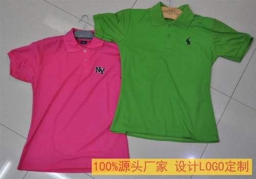 men‘s short-sleeved polo shirt wholesale flip t-shirt cultural shirt customized class clothes advertising shirt customized 165g polyester cotton