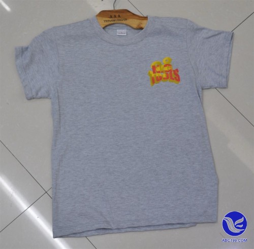 Factory Wholesale Blank Short-Sleeved T-shirt DIY 180G Advertising Shirt Cotton T-shirt Hot Class Uniform Customization