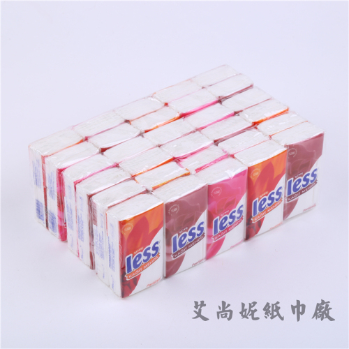Handkerchief Paper Customized Advertising Tissue Customized Napkin Small-Sized Pack Mini Tissue Printing Tissue Toilet Paper