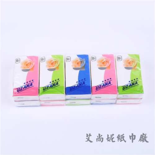foreign trade handkerchief tissue small bag tissue napkin tissue facial tissue crude pulp tissue toilet paper 2 layers support oem