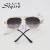 Classic metal frame trend with sunglasses for women's sunglasses 2212