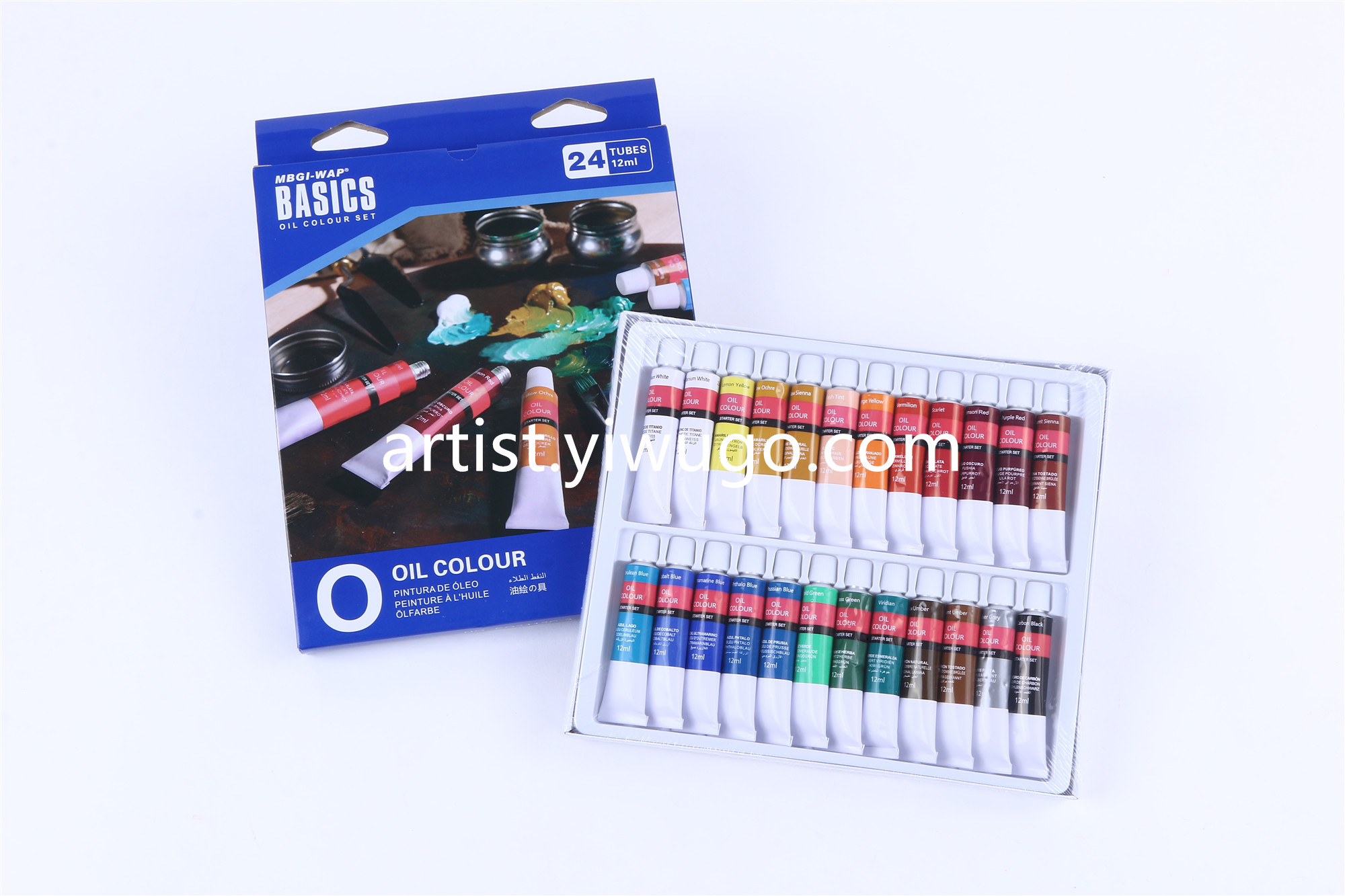 Kit de Pintura Acrílica Gallery Color x6 – Arte y Pintura