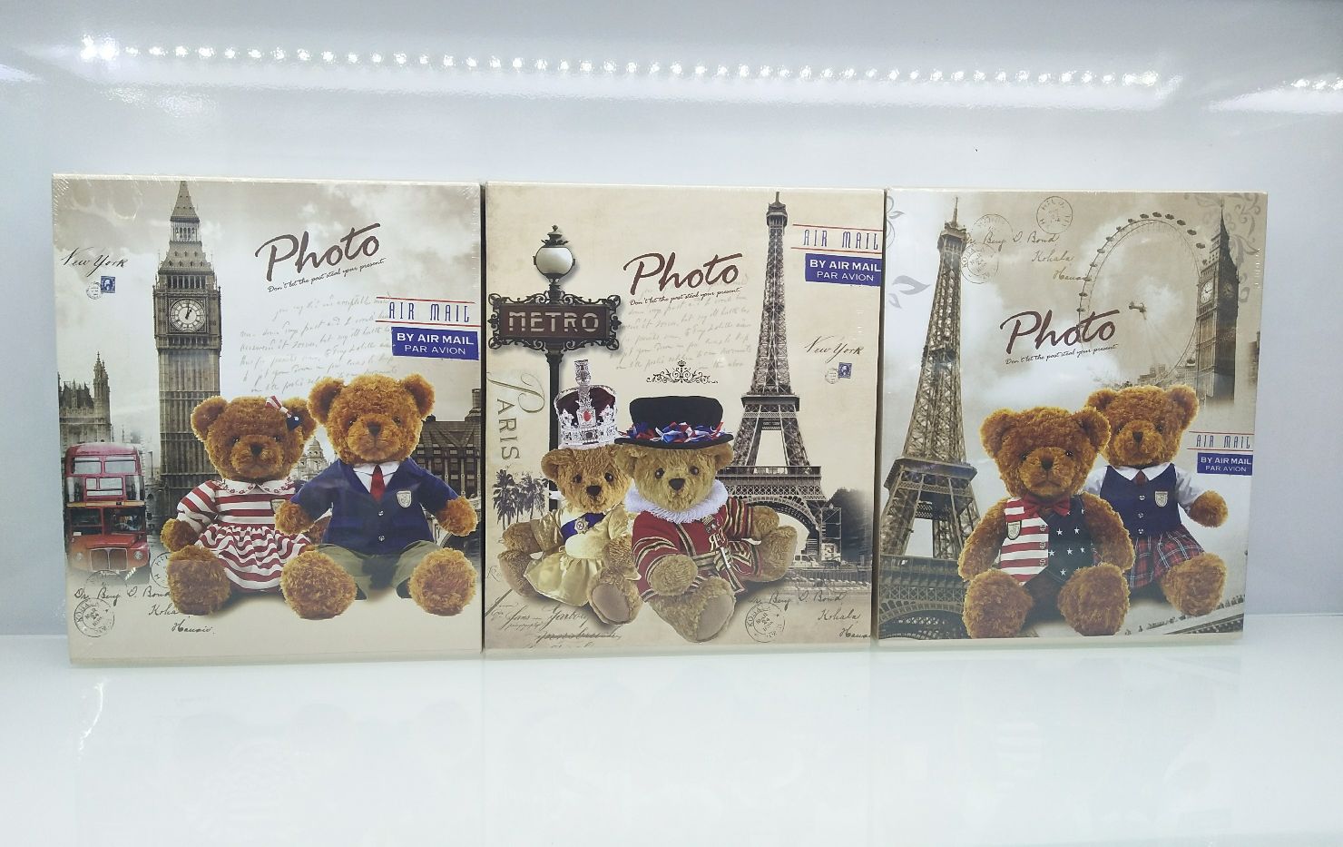 6寸80张大笨钟情侣相册影集