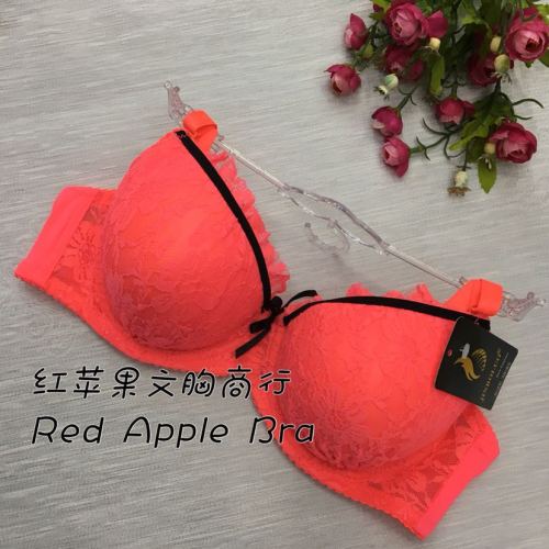 hot sale spot full lace with steel ring thick cup bra b cup extinction swimming cloth thick sponge underwear