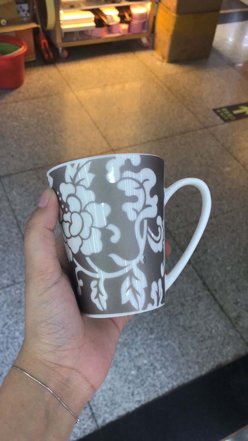 陶瓷杯马克杯咖啡杯水杯300ml 左右画面超级多适合礼品赠送