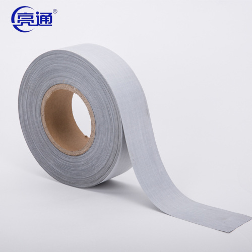 Plain Polyester Reflective Cloth Chemical Fiber Reflective Strip Can Be Cut