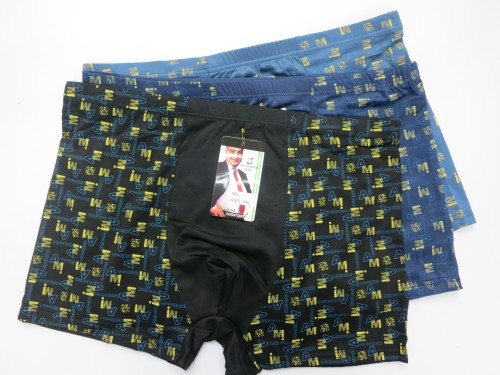 big version fat men‘s underwear milk silk printed boxers 7xl stall night market foreign trade wholesale