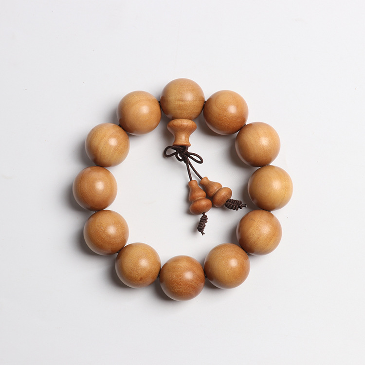 天然印度老山檀香红肉手串手链男女款老料佛珠批发