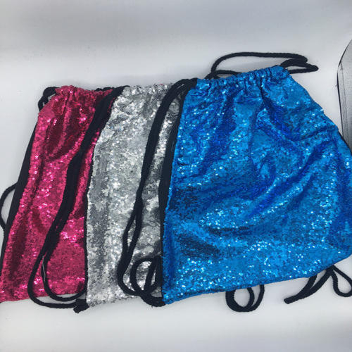 Factory Wholesale Creative New Drawstring Bag， Cord-Pull Bag， Shoulder Bag Light Film Drawstring Bag