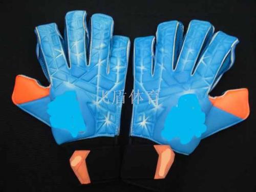 football goalkeeper full latex finger gloves factory direct sales direct selling door finger guard gloves