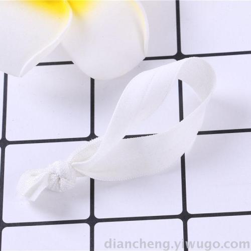 White Elastic Hair Band woven Elastic Tape Hair Rope Ornament Decorative Hand Rope 