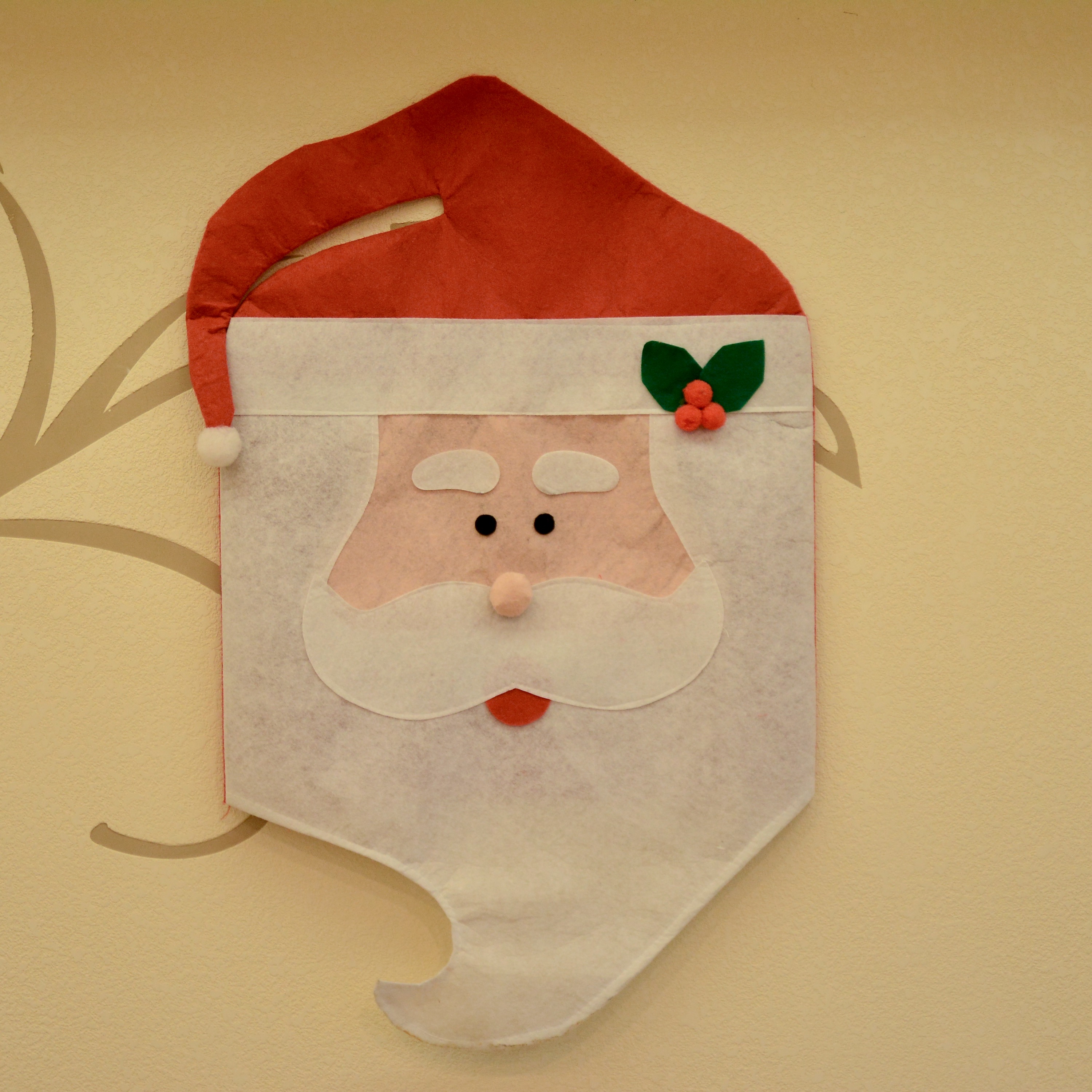 圣诞节圣诞老公公椅套座椅套圣诞节日装饰派对用品厂家直销