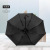 Tri-Fold Self-Opening Solid Color NC Fabric Advertising Umbrella Factory Spot Eight-Bone Automatic Rain Umbrella Custom Logo