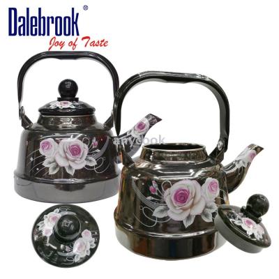 Dalebrook enameled ceramic pot teapot ware, mark water cup, Saudi Arabia Middle East coffee pot pot